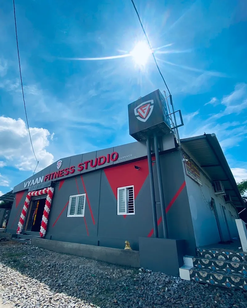 Vyaan Fitness Studio exterior from the exact public Magicpin listing